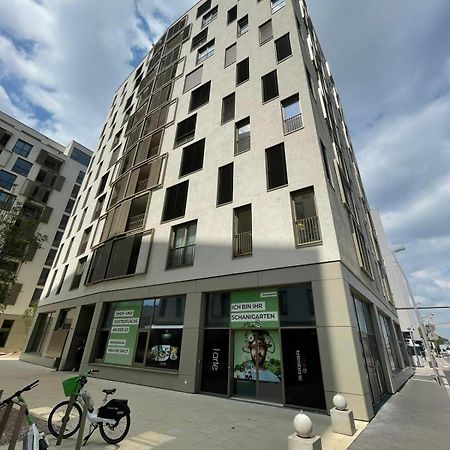 Donaublick Oasis: Stylische Wohnung Вена Экстерьер фото